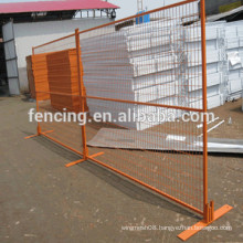 plastic coating iron mobile fence